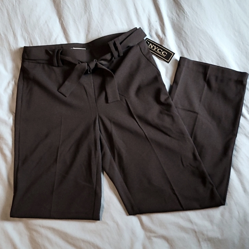Black Spandex Slacks